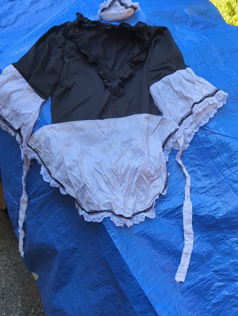 Halloween Costumes. French Maid. Homemade. Sz M
